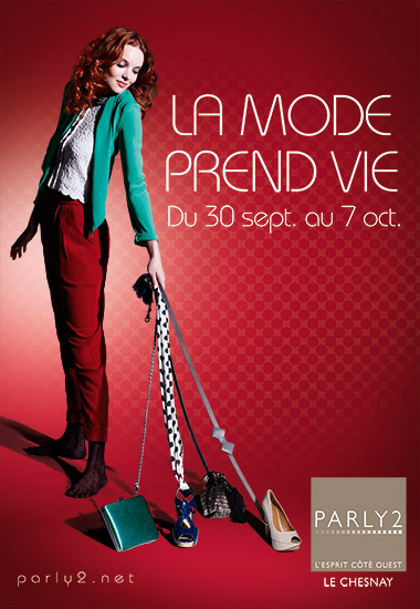 Retouche Campagne Parly 2 - Mode 2011