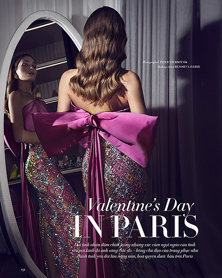Retouche Harper's Bazaar Vietnam - Édito Valentine's Day in Paris