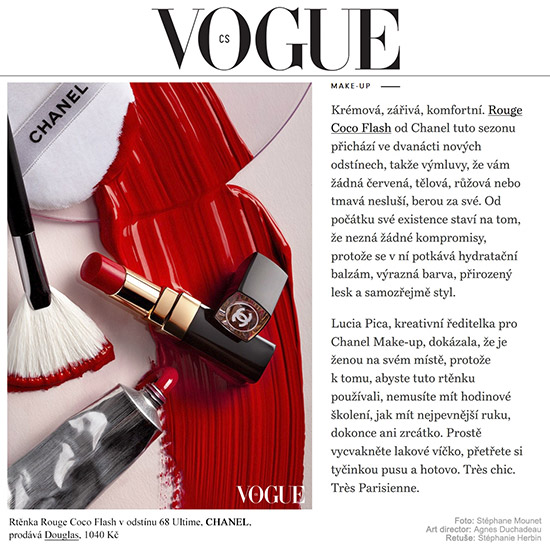 Retouche Vogue CS - Octobre 2020 - Chanel