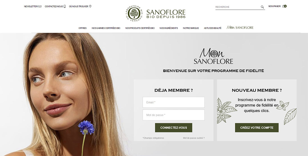 Retouche Campagne Sanoflore - Aciana